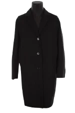 Black Wool The Kooples Coat