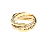 White Rose Gold Cartier Ring