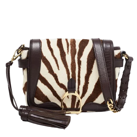 Animal print Leather Ralph Lauren Shoulder Bag