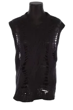 Black Plastic Givenchy Sweater