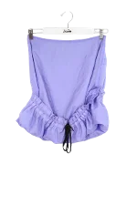 Purple Fabric Nina Ricci Skirt