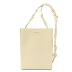 White Leather Jil Sander Shoulder Bag