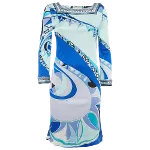 Blue Fabric Emilio Pucci Dress