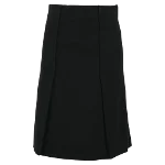 Black Wool Proenza Schouler Skirt