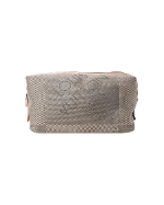 Grey Fabric Louis Vuitton Poche Toilette