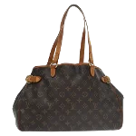 Brown Canvas Louis Vuitton Batignolles