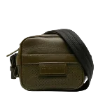 Green Leather Bottega Veneta Crossbody Bag