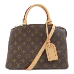 Brown Canvas Louis Vuitton Petit Palais