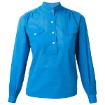 Blue Cotton Yves Saint Laurent Shirt