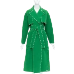 Green Wool Sportmax Coat