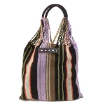 Multicolor Polyester Marni Tote