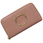 Pink Leather Salvatore Ferragamo Wallet