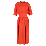 Red Cotton Totême Dress