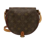 Brown Canvas Louis Vuitton Sac Tambourine