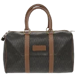 Brown Canvas Dior Travel Bag