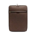 Brown Canvas Louis Vuitton Luggage