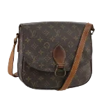 Brown Canvas Louis Vuitton Saint Cloud