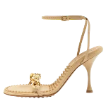 Beige Leather Bottega Veneta Sandals