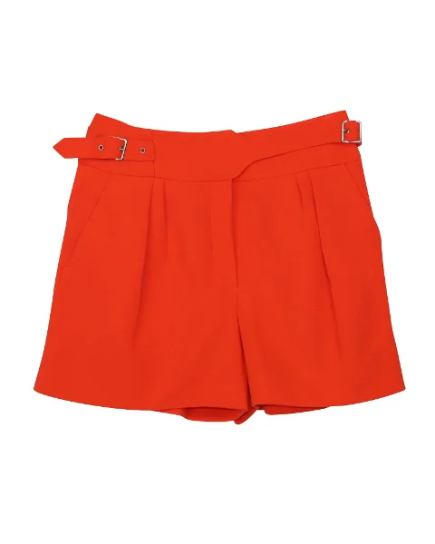 Orange Wool Nina Ricci Shorts