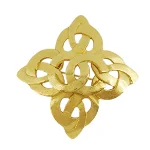 Gold Yellow Gold Chanel Brooch