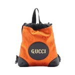 Black Leather Gucci Backpack