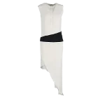 White Fabric Paco Rabanne Dress