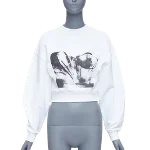 White Cotton Alexander McQueen Sweater