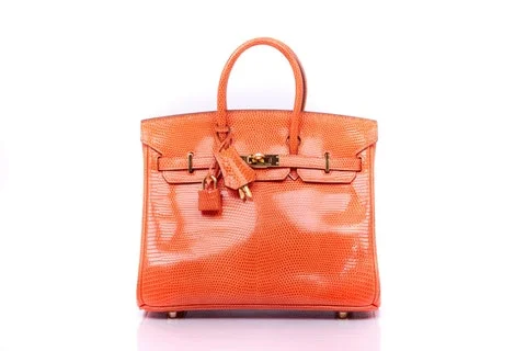 Orange Leather Hermès Birkin