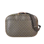 Brown Canvas Louis Vuitton Packall