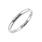 Silver Platinum Chanel Ring