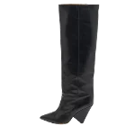 Black Leather Isabel Marant Boots