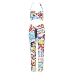 Multicolor Cotton Moschino Set