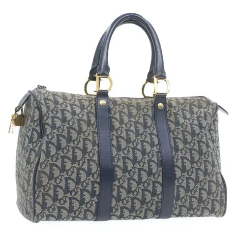 Navy Canvas Dior Handbag