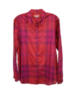 Pink Cotton Burberry Shirt