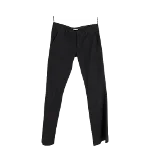 Black Cotton Miu Miu Pants