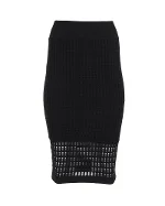Black Fabric Alexander Wang Skirt