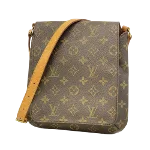 Brown Canvas Louis Vuitton Musette Salsa