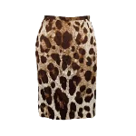 Animal print Silk Dolce & Gabbana Skirt