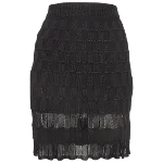 Black Knit Missoni Skirt