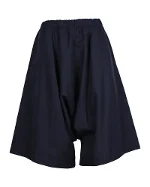 Black Polyester Comme des Garçons Shorts