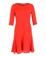 Red Silk Hugo Boss Dress