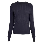 Navy Wool Max Mara Sweaters