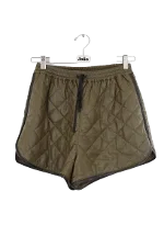 Brown Polyester Self Portrait Shorts