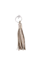 Silver Leather SWAROVSKI Charm