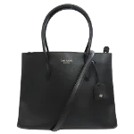 Black Plastic Kate Spade Tote