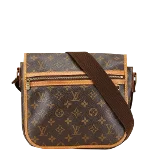 Brown Canvas Louis Vuitton Messenger