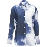 Blue Cotton Alexander McQueen Shirt