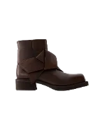 Brown Leather Acne Studios Boots