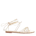 Gold Leather Gianvito Rossi Sandals