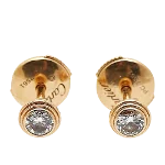 Gold Rose Gold Cartier Earrings